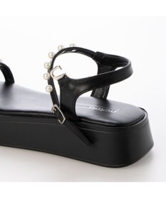 MODE ET JACOMO <noyau>パールデザイン厚底スポーツサンダル