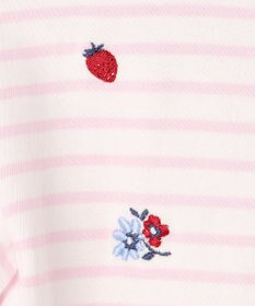 組曲 KIDS 【80-100㎝】 フルーティーボーダーTシャツ