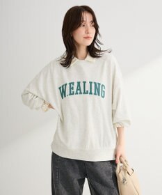 Green Parks 刺しゅうロゴ裏毛プルオーバー