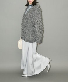 Green Parks フリンジニットカーディガン