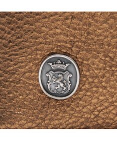 A.D.M.J. 【牛革】メタリックレザー/キューブトート21cm