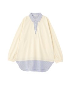 Green Parks 衿レイヤードッキングチュニック