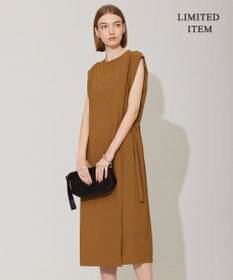 ICB 【接触冷感・UVカット・速乾・洗える】マットスキューバ ストレートワンピース