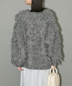 Green Parks フリンジニットカーディガン