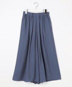 自由区 【セットアップ対応・接触冷感・UVケア・洗える】エアリーツイルキュロット パンツ