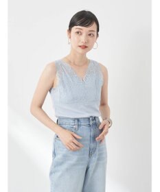 earth music&ecology 前後２ＷＡＹレースタンクトップ