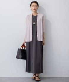 23区 【新色追加/UVケア/接触冷感】マルチ機能 シアー ショート カーディガン