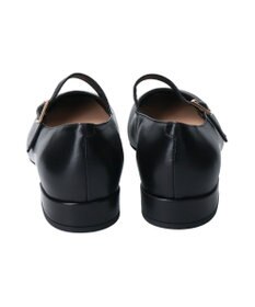 INTER-CHAUSSURES 【FABIO RUSCONI】スクエアトウワンストラップパンプス