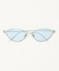 WEGO メタルフレームキャットアイカラーレンズアイウェア