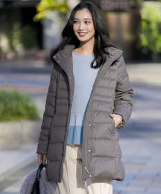 ANY SIS S 【2WAY】シルキータフタロング ダウン