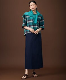 自由区 【SHIHOさん着用・ワンポイントアイテム】オーバルアセチメタル ネックレス