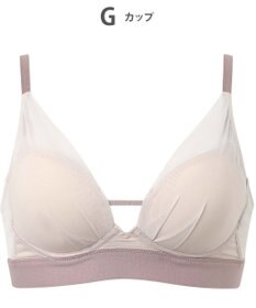 WACOAL ノンワイヤーブラ 【重力ケアブラ】 バストを重力から守る まる胸をキープ サイドのラインすっきり Gカップまで対応 大きいサイズ レディース BXB114 /ワコール