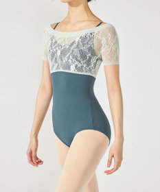 Chacott ハーフスリーブレオタード