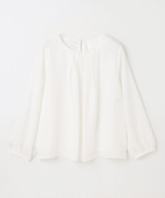 ANY 【洗濯機可】フロントタックブラウス
