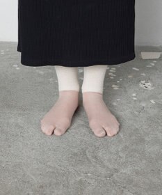 TRICOTE ベロアラメタビソックス