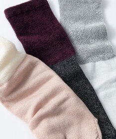 TRICOTE ベロアラメタビソックス