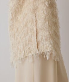 GRACE CONTINENTAL シアーフリンジノースリーブ