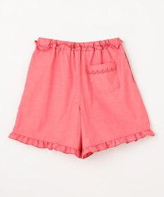 組曲 KIDS 【150-160㎝】 フリルヘムショートパンツ