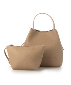 UNBILLION カシュカシュ cachecache / シボ合皮ミニバゲットバッグ