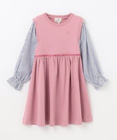 組曲 KIDS 【110-140cm】シェイプドカット ワンピース