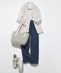 ANY SIS 【UVカット・接触冷感】ドライタッチクール ジレ