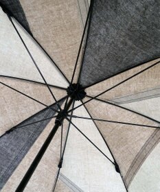 +RING 【限定/日本製】UNISEX 長傘60cm BRN denim-like pattern SR345