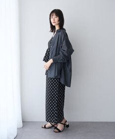 YECCA VECCA バック釦シアーシャツ