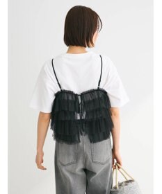 Green Parks ・ＥＬＥＮＣＡＲＥ　ＤＵＥ　２ｗａｙラメチュールフリルキャミ