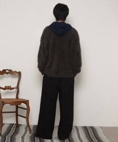 WEGO 【ユニセックス着用ITEM】フェザーニットボタンシャツ