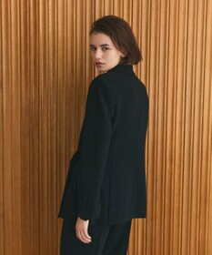 GRACE CONTINENTAL サテンボウ付テーラードジャケット