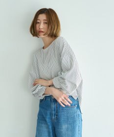 YECCA VECCA 2wayボリューム袖ブラウス