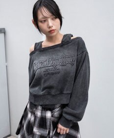 WEGO ドッキングオフショルショートスウェット