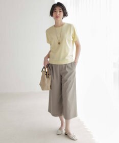 J.PRESS LADIES 【洗える】GORIAN TWILL クロップド パンツ