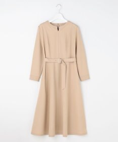 ANY SIS シャンブレーベルテッド ワンピース