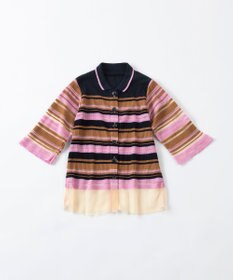 TRICOTE シースルーボーダートップス