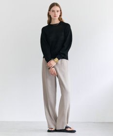 BEIGE， ARSENOPY / コットンドライタッチクルーネックニット