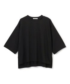 BEIGE， 【洗える・GLOW ８月号掲載】S.BABILA / スリットネックオーバーサイズTシャツ