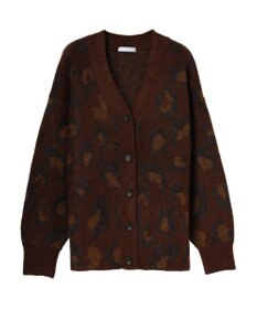Green Parks 柄アソートニットカーディガン