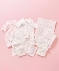 MIKI HOUSE HOT BISCUITS 出産準備スタンダードセット 春夏用(総柄)