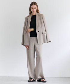 BEIGE， ARSENOPY / コットンドライタッチクルーネックニット