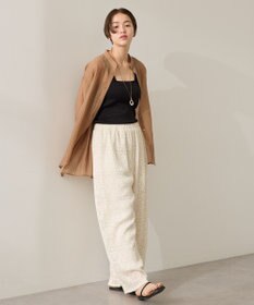 AMERICAN HOLIC 楊柳シアーバンドカラーシャツ