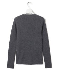 ICB 【WEB限定】 エクストラファインメリノ ボートネックプルオーバー