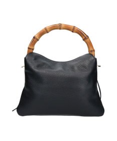 INTER-CHAUSSURES 【LORISTELLA】バンブーハンドルソフトレザーハンドバッグ