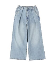 earth music&ecology ポケットレースデニムパンツ