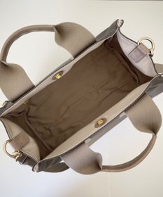 Hekhèr Le Style de Vie 新色追加【日本製 / 2WAY】PUコートコットンキャンバス トートバッグ medium