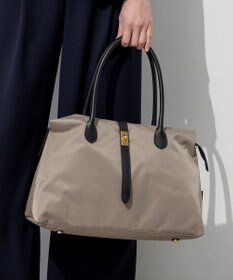 23区 VIOLAd'ORO ベルトデザイン ナイロン トートバッグ (Lサイズ)