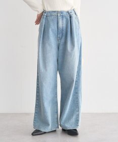 earth music&ecology ポケットレースデニムパンツ