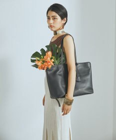 TOPKAPI 【TREASURE TOPKAPI】フロントステッチ　レザーA4トートバッグ