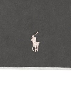 MOONBAT 【WEB限定/遮光率100%/遮熱/UV】POLO RALPH LAUREN（ポロ ラルフローレン）晴雨兼用日傘 無地 オーバーロック刺繍 長傘