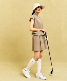 23区GOLF 《追加生産/新色登場》【WOMEN】機能に優れた新素材「AIR TOOL」モックネック